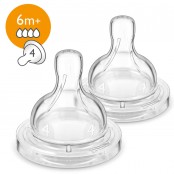 AVENT 2 TETINES-6M+ / 4T -...