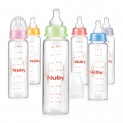 NÛBY Biberon en verre col...