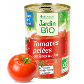 JARDIN BIO TOMATES PELEES...