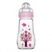 MAM BIBERON EN VERRE ROSE...