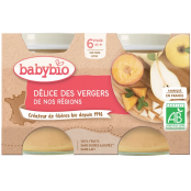 BABYBIO DÉLICE DES VERGERS...