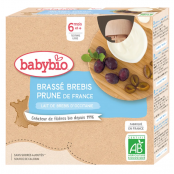 BABYBIO BRASSÉ BREBIS PRUNE...