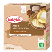 BABYBIO CRÈME SEMOULE CACAO...