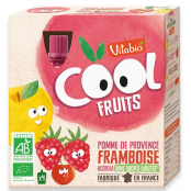 VITABIO POMME FRAMBOISE 4X90G