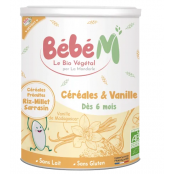 BÉBÉ M CÉRÉALES & VANILLE...