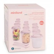 MINILAND BABY SET 12 POTS...