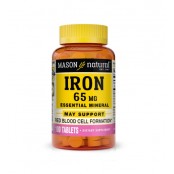 Mason Natural Iron 65mg 100...