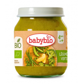 BABYBIO POT LEGUMES VERTS 130G