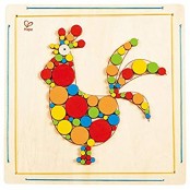 Habe Coq en mosaïque